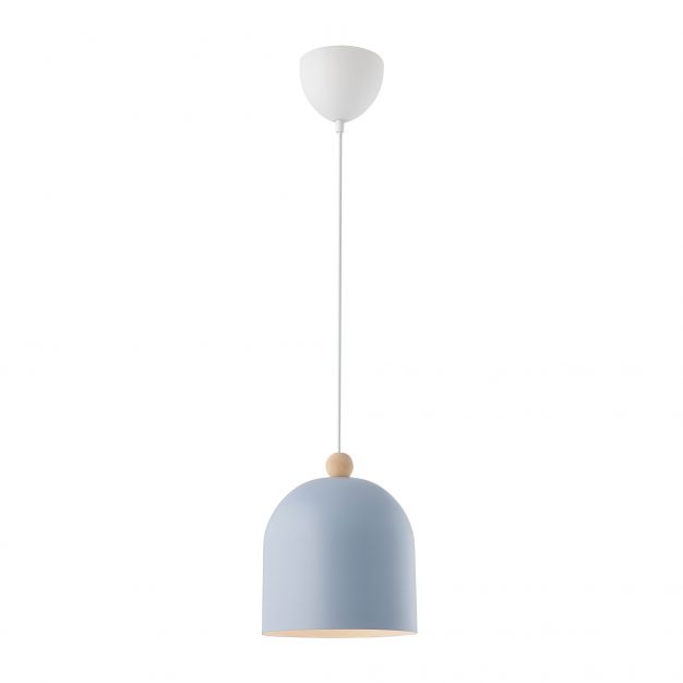 Nordlux Gaston - hanglamp - Ø 20 x 200 cm - blauw