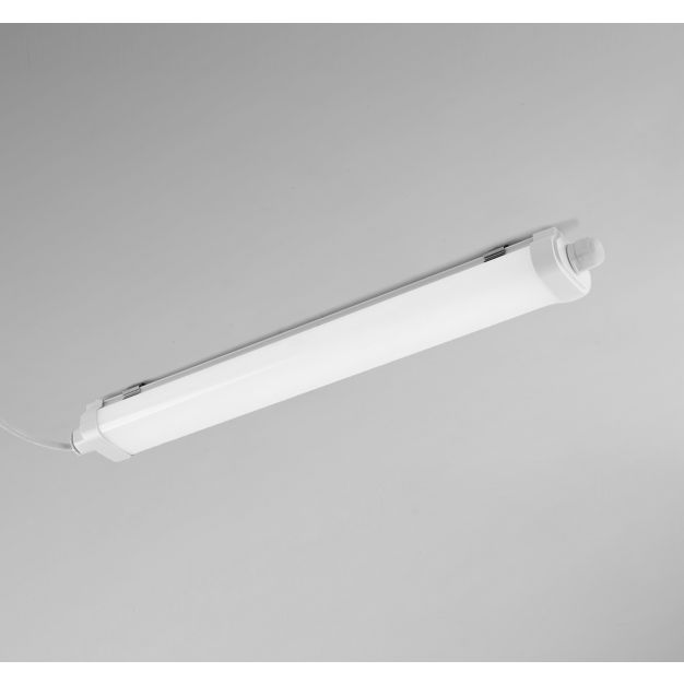 Century Italia Prima - plafondlamp - 63 x 8,2 x 4,9 cm - 30W LED incl. - IP65 - wit