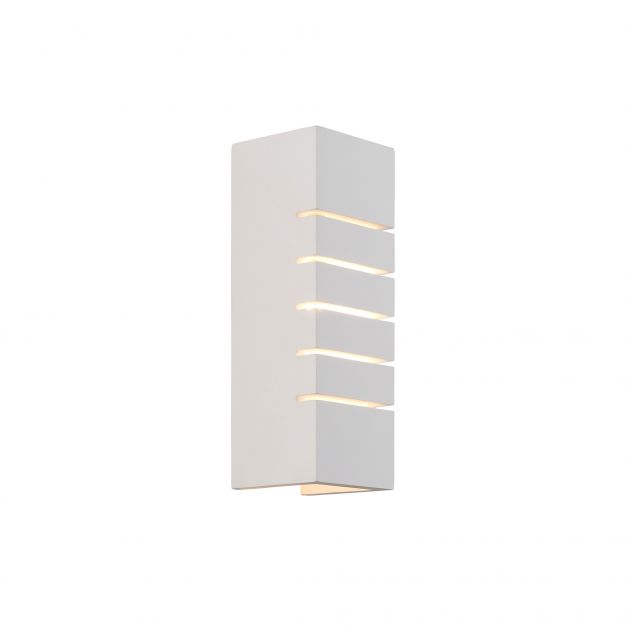 Nordlux Lancio - wandlamp - 7,5 x 7,5 x 21,5 cm - wit