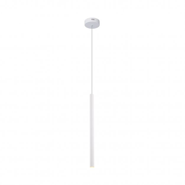 Maxlight Organic - hanglamp - Ø 2,5 x 190 cm - 1W LED incl. - wit