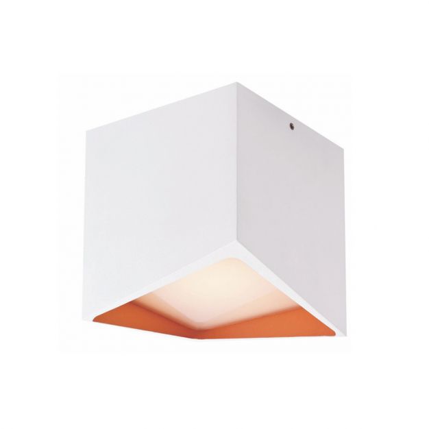 Artdelight Kiel - buiten plafondverlichting - 10 x 10 x 11 cm - 12W dimbare LED incl. - IP54 - wit