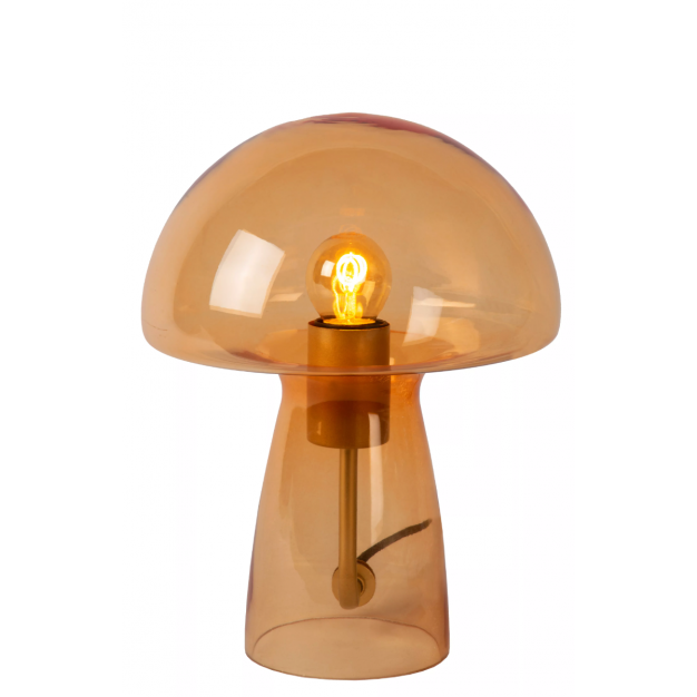 Lucide Fungo - tafellamp - Ø 23 x 28 cm - oranje