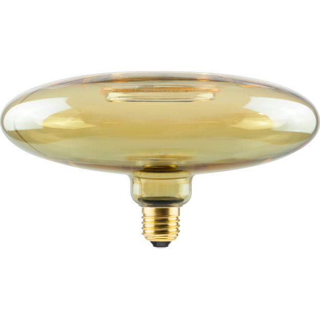 Segula LED lamp - Floating UFO - Ø 22 x 12 cm - E27 - 4W dimbaar - 2200K - amber