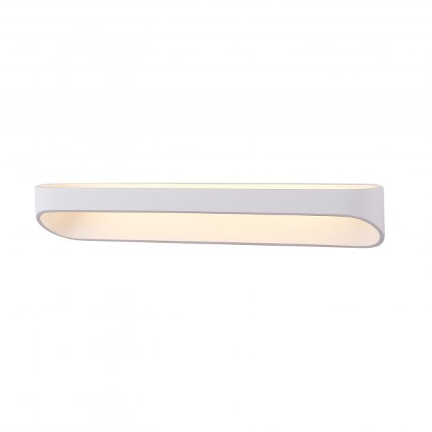 Maxlight Zafira - wandverlichting - 41 x 9 x 7 cm - 12W LED incl. - wit