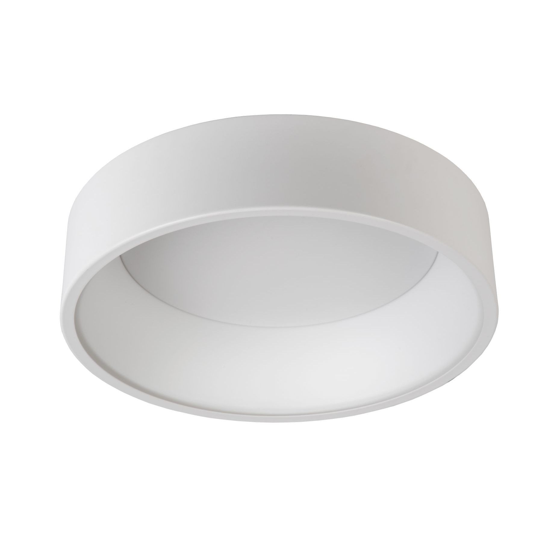 Talowe Led - plafondlamp - Ø 45 x 13 cm - dimbare LED incl. - wit | Lichtkoning
