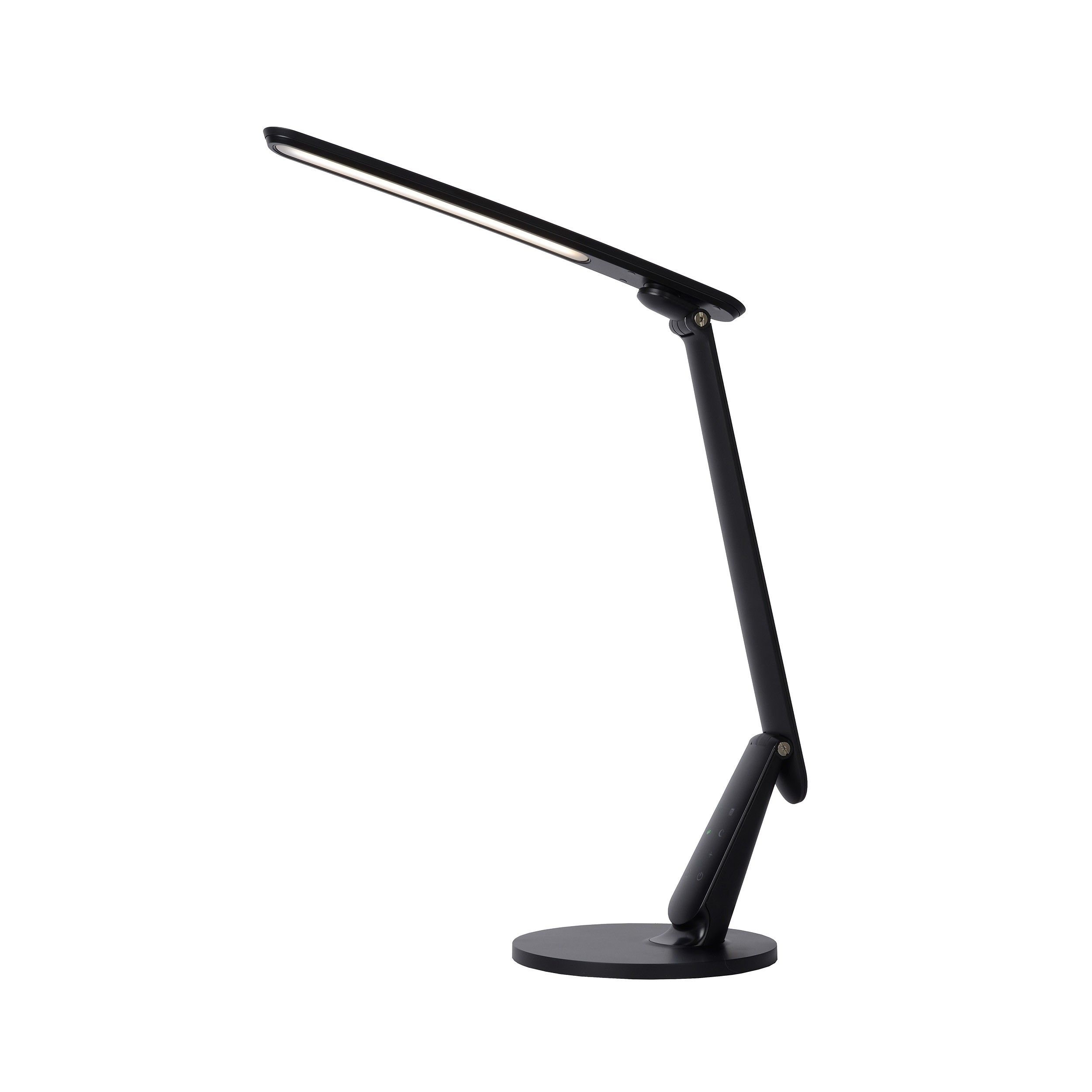 Koopje Vooruit Worstelen Lucide Practico - bureaulamp met USB-poort - 47,5 cm - 10W dimbare LED  incl. - zwart | Lichtkoning