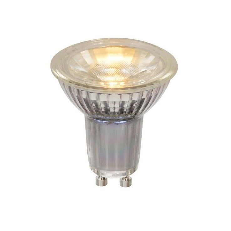 LED-spot - GU10 - 5W dimbaar - 2700K - transparant | Lichtkoning