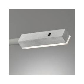 Fischer & Honsel Raik - wandverlichting met gebarencontrole - 4 x 4 x 57 cm - 5W LED incl. - grijs (laatste stuk!)