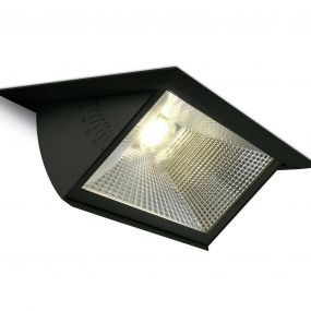 ONE Light Shop Classic Rectangle - inbouwspot - 235 x 145 mm, 220 x 130 mm inbouwmaat - 40W LED incl. - zwart - warm witte lichtkleur