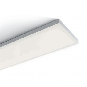 vlam Ontbering preambule ONE Light LED Aluminium Panel - plafondverlichting - 120 x 30 x 4 cm - 40W  LED incl. - IP40 - wit - witte lichtkleur | Lichtkoning