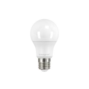 Integral LED-lamp - Ø 6 x 10,8 cm - E27 - 8,6W niet dimbaar - 2700K - melkglas