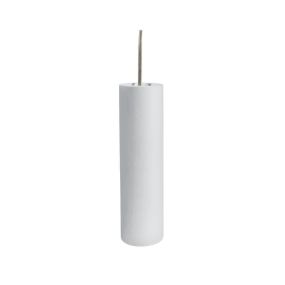 ONE Light Gypsum Pendants - hanglamp - Ø 7 x 145 cm - wit