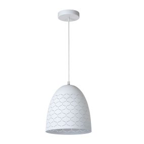 Lucide Galla - hanglamp - Ø 25 x 181 cm - wit