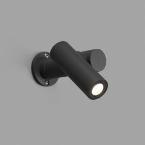 Faro Spy-1 - opbouwspot 1L - Ø 4 x 14,5 cm - 6W LED incl. - IP65 - donkergrijs