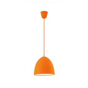 Nova Luce Colori - hanglamp - Ø 22 x 120 cm - oranje (laatste stuks!)