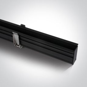 ONE Light Magnetic Recessed Profiles MIDI - magnetisch profiel - ON/OFF of DALI - 100 x 4,4 x 6,8 cm - 48V - zwart