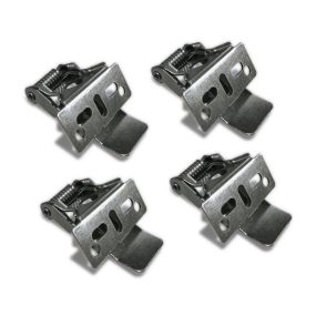 ONE Light - set van 4 - clips voor paneel 50136P - aluminium