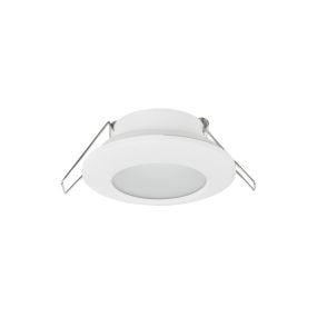 Nova Luce Tex - inbouwspot - Ø 93 mm, Ø 60 mm inbouwmaat - IP44 - zandwit