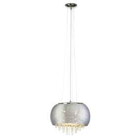 Brilliance hanglamp 5 - chroom