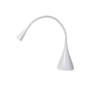 Lucide Zozy - tafellamp - Ø 11,2 x 48,5 cm - 4W LED incl. - 3 stappen dimbaar -wit