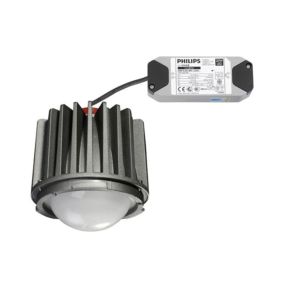 Nova Luce Siri - LED module inclusief LED driver - Ø 9 x 9,2 cm - 20W niet dimbaar - 3000K - zilver