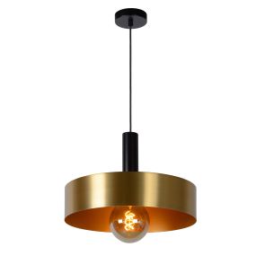 Lucide Giada - hanglamp - Ø 40 x 163 cm - mat goud