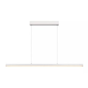 Lucide Sigma - hanglamp - 118,5 x 8,2 x 150 cm - 30W dimbare LED incl. - wit