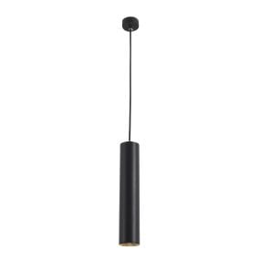 Nova Luce Gia - hanglamp - Ø 6 x 170 cm - zwart