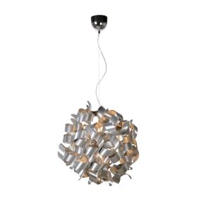 Lucide Atomita - hanglamp met 12 lichtpunten - Ø 65 cm - mat chroom