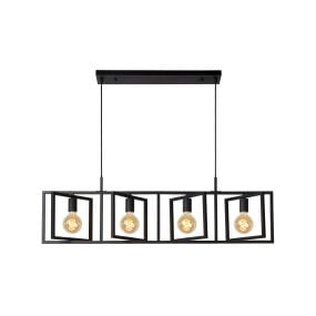 Lucide Luuk - hanglamp - 112 x 22 x 161 cm - zwart