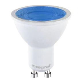 Integral LED-spot - Ø 5 x 5,6 cm - GU10 - 5W niet dimbaar - blauw