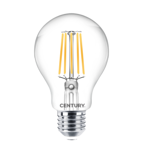 Century Italia Incanto - Ø 7,5 x 14 cm - E27 - 16W niet dimbaar - 4000K - transparant