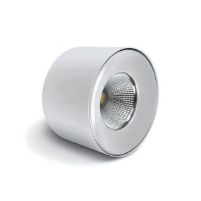 ONE Light COB LED Indoor Cylinders - opbouwspot 1L - Ø 19,8 x 13,8 cm - 30W LED incl. - wit