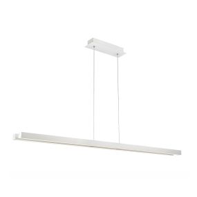 Nova Luce Arma - hanglamp - 120 x 10 x 120 cm - 45,5W LED incl. - wit