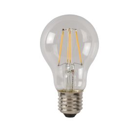 Lucide LED filament lamp - Ø 6 x 10,5 cm - E27 - 5W dimbaar - 2700K - transparant