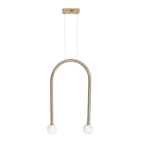 Maxlight Enigma - hanglamp - 40 x 180 cm - 2 x 2W LED incl. - goud