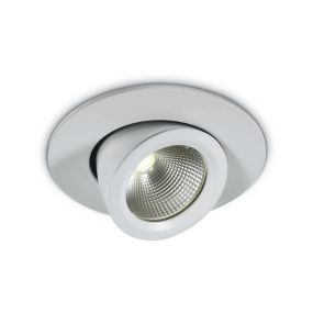 ONE Light COB Extractable - inbouwspot - Ø 113 mm, Ø 102 mm inbouwmaat - 12W dimbare LED incl. - wit - witte lichtkleur