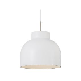 Nordlux Julian 32 - hanglamp - Ø 32 x 228 cm - wit