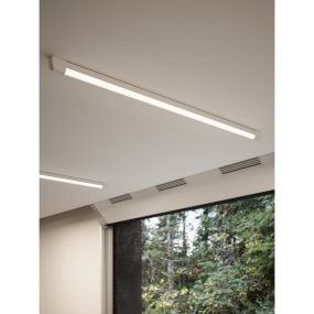 Nordlux Arlington - plafondverlichting - 121 x 3,2 cm - 21W LED incl. - wit