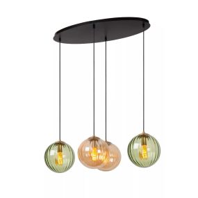 Lucide Monsaraz - hanglamp - 95 x 50 x 150 cm - multicolor