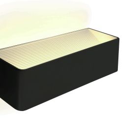 ONE Light Backlight Wall Range - wandverlichting - 37 x 10 x 8 cm - 12W LED incl. - zwart