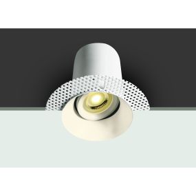 ONE Light Fire Rated GU10 Range - inbouwspot - Ø  125 mm, Ø 85 mm inbouwmaat - wit