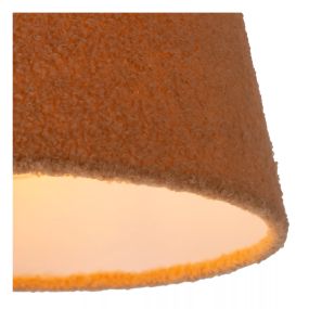 Lucide Woolly - hanglamp - Ø 28 x 150 cm - okergeel