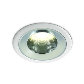 ONE Light Dark Light Project Range - inbouwspot - Ø 170 mm, Ø 150 mm inbouwmaat - 18W LED incl. - IP54 - wit - witte lichtkleur