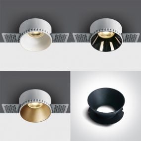 ONE Light Chillout Trimless Range - inbouwspot - Ø 76 mm, Ø 90 mm inbouwmaat - VERSCHILLENDE KLEUREN!