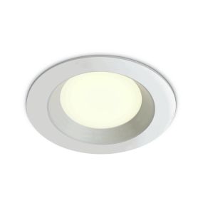 ONE Light - inbouwspot - Ø 90 mm, Ø 68 mm inbouwmaat - 3W LED incl. - wit - warm witte lichtkleur