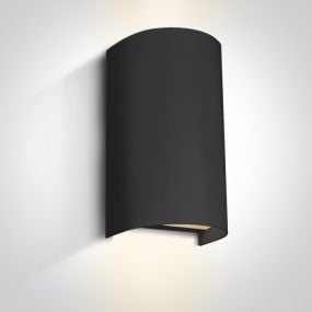 ONE Light GU10 Outdoor Cylinder Lights - buiten wandlamp - 11 x 8,3 x 19,5 cm - IP65 - antraciet