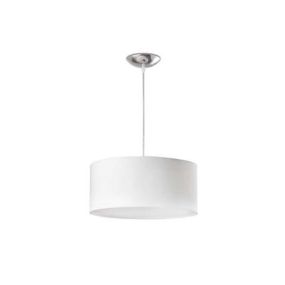 Faro Seven - hanglamp - Ø 40 x 18 cm - mat wit