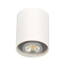 VK Lighting Simio - opbouwspot - Ø 8 x 9,5 cm - wit