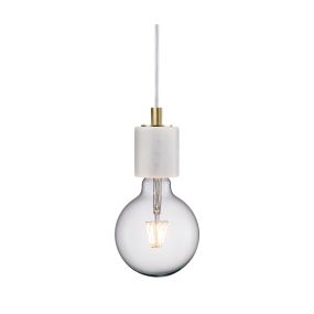 Nordlux Siv - hanglamp - Ø 6 x 280 cm - wit